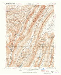Hyndman 1927 topographic map thumbnail