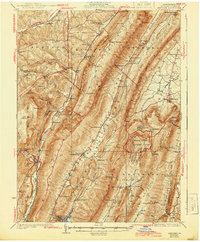 Hyndman 1931 topographic map thumbnail