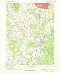 Indiana 1963 topographic map thumbnail