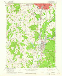 Indiana 1963 topographic map thumbnail