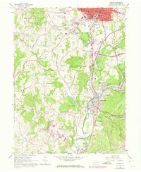 Indiana 1963 topographic map thumbnail