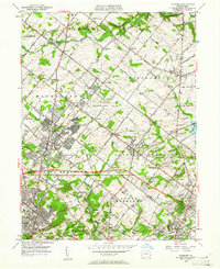 Hatboro 1952 topographic map thumbnail