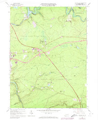 Hickory Run 1966 topographic map thumbnail