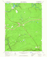 Hickory Run 1966 topographic map thumbnail