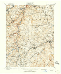 Houtzdale 1903 topographic map thumbnail