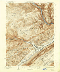 Howard 1923 topographic map thumbnail