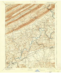 Hummelstown 1892 topographic map thumbnail