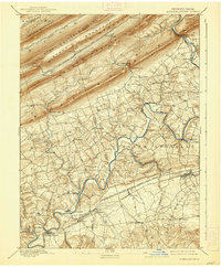 Hummelstown 1892 topographic map thumbnail