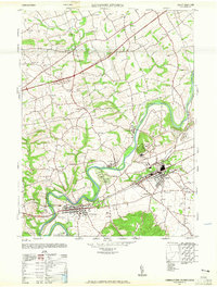 Hummelstown 1947 topographic map thumbnail