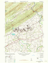 Indiantown Gap 1947 topographic map thumbnail