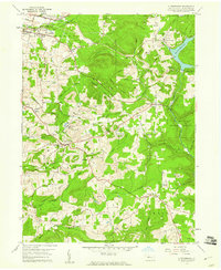 Luthersburg 1959 topographic map thumbnail