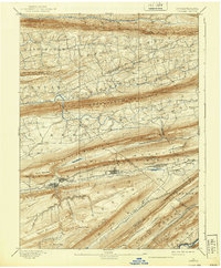 Lykens 1893 topographic map thumbnail
