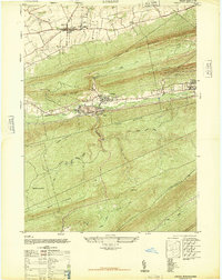 Lykens 1947 topographic map thumbnail