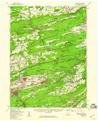 Mahanoy topographic map thumbnail