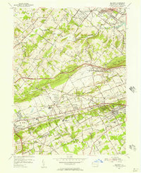 Malvern 1955 topographic map thumbnail