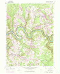 Lecontes Mills 1959 topographic map thumbnail