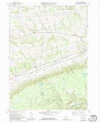Leroy 1969 topographic map thumbnail