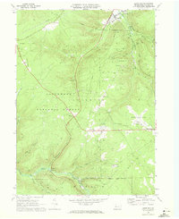 Lewis Run 1969 topographic map thumbnail