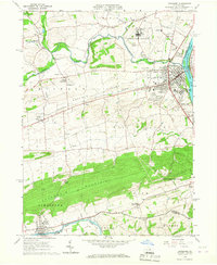 Lewisburg 1965 topographic map thumbnail