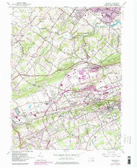 Malvern 1955 topographic map thumbnail
