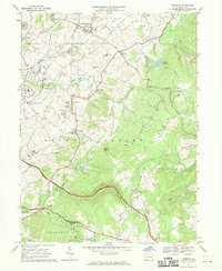 Mammoth 1967 topographic map thumbnail