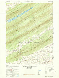 Manada Gap topographic map thumbnail