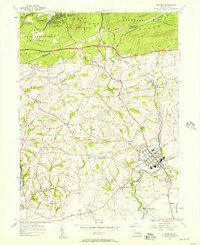 Manheim 1955 topographic map thumbnail
