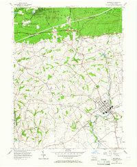 Manheim 1955 topographic map preview