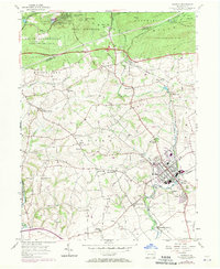 Manheim 1955 topographic map thumbnail