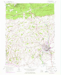 Manheim 1955 topographic map thumbnail