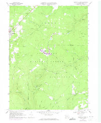 Marienville East 1967 topographic map thumbnail