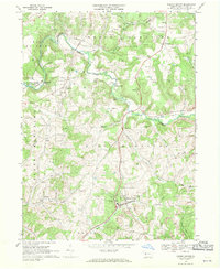 Marion Center 1968 topographic map thumbnail