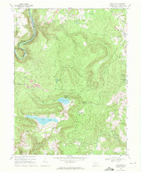 Markleton 1968 topographic map thumbnail