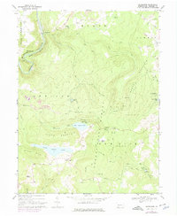 Markleton 1968 topographic map thumbnail