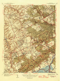 Lansdowne 1946 topographic map thumbnail