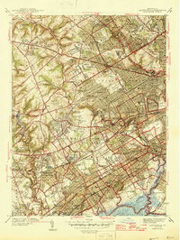 Lansdowne 1946 topographic map thumbnail