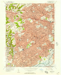 Lansdowne 1956 topographic map thumbnail