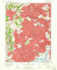 Lansdowne 1956 topographic map thumbnail