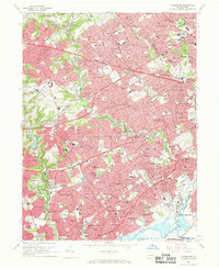 Lansdowne 1967 topographic map thumbnail