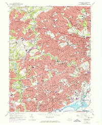 Lansdowne 1967 topographic map thumbnail
