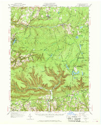LaPorte 1953 topographic map thumbnail