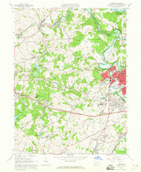 Latrobe 1964 topographic map thumbnail