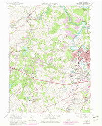 Latrobe 1964 topographic map thumbnail