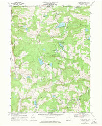 Laurel Lake 1968 topographic map thumbnail