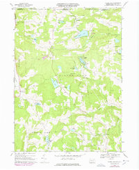 Laurel Lake 1968 topographic map thumbnail