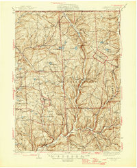 Le Raysville 1945 topographic map thumbnail