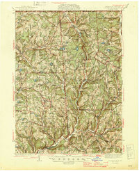 Le Raysville 1945 topographic map thumbnail