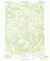 Le Raysville 1967 topographic map thumbnail