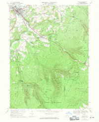 Ligonier 1967 topographic map thumbnail