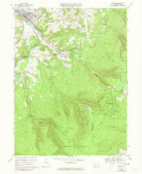 Ligonier 1967 topographic map thumbnail